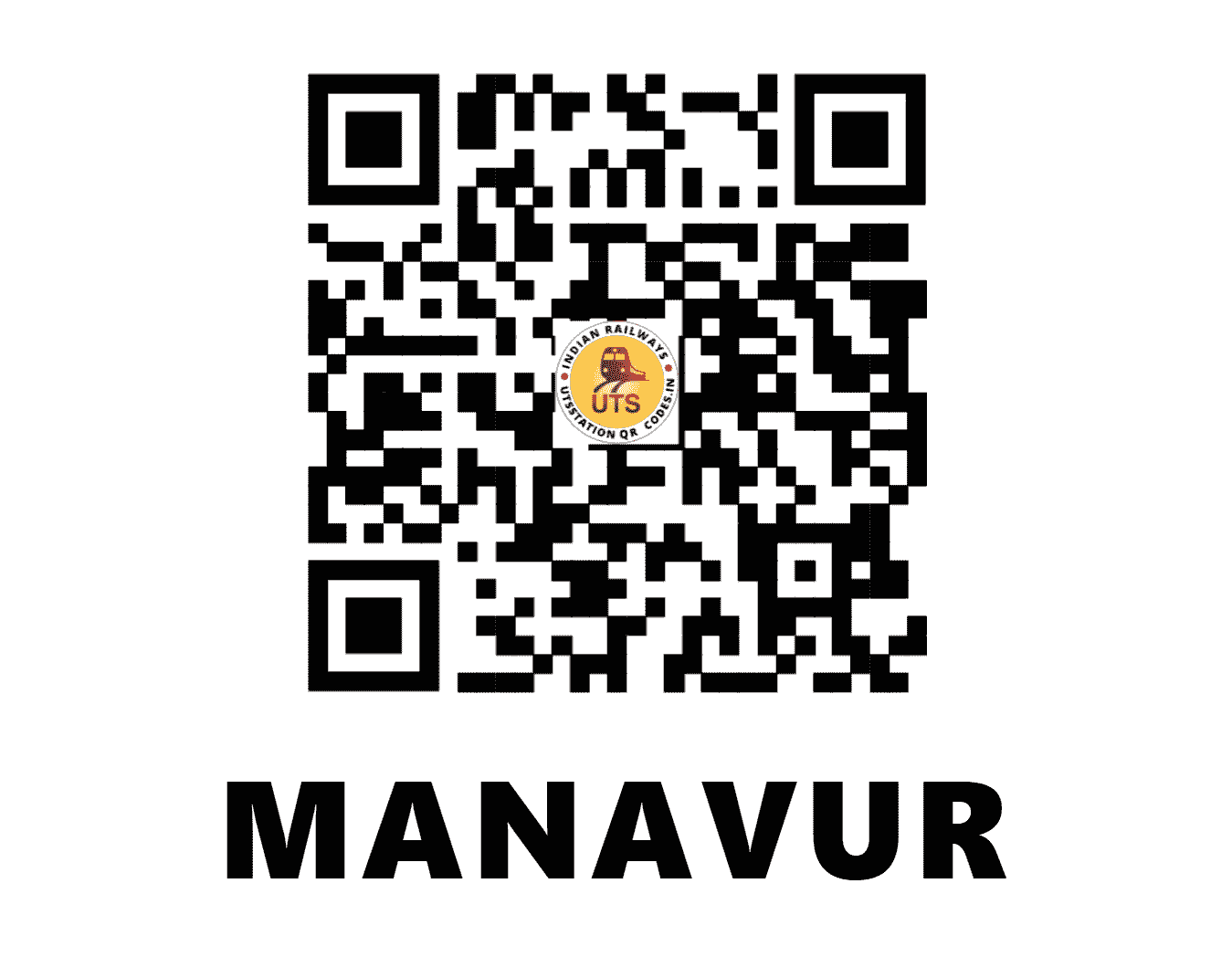 UTS QR Code for MANAVUR - MAF (SR - TAMIL NADU)